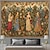 levne vintage gobelíny-středověká zahrada ušlechtilé ženy tkaný gobelín závěsné umění velký gobelín nástěnná malba dekorace foto závěsná postel závěs domácí ložnice dekorace obývacího pokoje