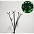 economico Halloween all&#039;Aperto-1 pc 0.5 W Luci LED ad energia solare Ad energia solare Impermeabile Decorativo Verde 1.2 V Cortile Giardino 6 Perline LED Halloween