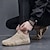 abordables Zapatillas de hombre-Hombre Oxfords Zapatos de Paseo Casual Diario Cuero Sintético Templado Cordones Negro Color Caquí Gris Primavera Otoño