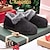 cheap Women&#039;s Slippers &amp; Flip-Flops-Men&#039;s Women&#039;s Slippers Fuzzy Slippers Fluffy Slippers House Slippers Warm Slippers Home Daily Cartoon Winter Flat Heel Round Toe Casual Comfort Faux Fur Loafer Wine Black Coffee