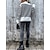 cheap Sweaters &amp; Cardigans-Women&#039;s Pullover Sweater Jumper Jumper Ribbed Knit Patchwork Shirt Collar Striped Daily Going out Stylish Casual Fall Winter Black S M L