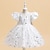 cheap Dresses-Toddler Girls&#039; Dress Leaf Witch costume kids halloween custome Short Sleeve Wedding Party Outdoor Sequins Mesh Embroidered Fashion Cute Cotton Blend Knee-length Sequin Dress Party Dress Swing Dress