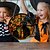 billige Figuriner &amp; dekorasjoner-halloween gresskar kråke slott akryl henger vindu hjem dekorasjon henger