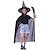 tanie Krwawe wampiry-Wampir Drakula Kostium Cosplay Płaszcz Bal maskowy Cosplay Męskie Damskie Dla chłopców Dla dzieci Dla dorosłych Impreza / Wieczór Halloween Karnawał Bal maskowy Łatwy kostium karnawałowy