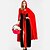 preiswerte Damenkostüme-Rotkäppchen Halloween Cosplay Kostüm Partykostüm Maskerade Mittelalterlich Erwachsene Damen Karneval Maskerade Party Halloween Maskerade Einfache Halloween-Kostüme Verkleiden