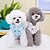baratos Casacos-Cachorros Gatos Casacos Jaqueta Moda Estilo bonito Inverno Respirável Macio Lavável Confortável Ao ar livre Casual / Diário Roupas para cães for Bichon Frise Pomerânia Animais de Pequeno Porte
