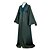 voordelige Film- &amp; TV-themakostuums-Heer Voldemort Cosplay kostuum Outfits Voor heren Film cosplay Cosplay Donkergroen Halloween Carnaval Maskerade Jas Mantel