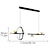 abordables Suspension-plafonnier globe design moderne suspension pour salle à manger cuisine restaurant bar créatif luminaires dorés ligne nordique suspendu plafonnier 110-240v