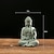 economico Statue-statua di buddha - perfetta per giardino zen, acquario di pesci, yoga, bonsai e altro - decorazione feng shui spirituale e ornamenti portafortuna