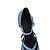levne Moderní taneční obuv-Dámské Standardní Boty na moderní tance Profesionální Jednoduchý Tlustá podpatku S uzavřeným palcem Spona Dospělé Modrá