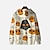 cheap Men&#039;s Pullover Hoodies-Halloween Star Wars Hoodie Mens Graphic Pumpkin Prints Daily Classic Casual 3D Pullover Holiday Going Out Hoodies Orange Long Sleeve Hooded Spring &amp; Fall Darth Vader White Cotton Printed