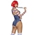 billige Klassisk horror-Dame Chucky Cosplay kostume Bodysuits Til Halloween Karneval Mardi Gras Sexet kostume Voksne Trikot / Heldragtskostumer Top