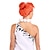 cheap Costume Wigs-Fun Costumes Women&#039;s Deluxe Wilma Flintstone Wig Standard Halloween Cosplay Party Wigs