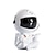 halpa Vauvan ja lasten yövalot-abs materiaali astronautti projektiolamppu valkoinen/musta kotelo usb-virtalähde sopii huoneen sisustamiseen projektiofestivaali syntymäpäivälahja