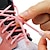 Недорогие Шнурки-1 пара шнурков для взрослых и детей, эластичные шнурки для кроссовок.