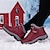 Χαμηλού Κόστους Γυναικεία Sneakers-Γυναικεία Αθλητικά Παπούτσια Μπότες Μπότες Χιονιού Μεγάλα Μεγέθη Μπότες πεζοπορίας Καθημερινά Περπάτημα Συμπαγές Χρώμα Fleece Lined Μποτάκια μποτάκια Χειμώνας Τακούνι Σφήνα Στρογγυλή Μύτη