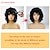 Χαμηλού Κόστους Συνθετικές Trendy Περούκες-Συνθετικές Περούκες Σγουρά Με αφέλειες Μηχανοποίητο Περούκα Ξανθό Ροζ Σκιά Κοντό Α&#039;1 A4 A5 A6 A8 Συνθετικά μαλλιά Γυναικεία Μαλακό Μοντέρνα Εύκολο στη μεταφορά Ξανθό Ροζ Μωβ
