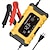 Недорогие Инструменты для ремонта автомобиля-Смарт-зарядное устройство 12v6a, автомобильное и мотоциклетное зарядное устройство, цифровое зарядное устройство для ремонта
