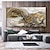 cheap Abstract Paintings-Large Hand Painted Texture Abstract Oil Painting Gold Foil Acrylic Painting Wall Art  Abstract Painting for living room Hotel Home Decoration No Frame