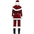 cheap Christmas Costumes-Santa Claus Mrs.Claus Santa Suits Cosplay Costumes Matching Family &amp; Couples Men&#039;s Women&#039;s Cosplay Costume Family Matching Outfits Christmas Christmas Masquerade Christmas Eve Adults&#039; Party Christmas