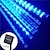 billige LED-stringlys-3M Lysslynger Julens meteordusjlys LED 2835 SMD 1set Varm hvit Hvit Blå Meteordusjlys Solar Utendørs Ferie 12 V