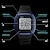 זול שעונים דיגיטלים-SKMEI נשים גברים ילדים שעון דיגיטלי צג גדול חוץ ספורטיבי אופנתי זורח Alarm Clock LCD לוח שנה סיליקוןריצה שעון