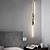 billige LED-væglys-lightinthebox led indendørs væglampe liner desin 60 cm kurve indendørs moderne enkel led væglampe akrylvæglampe kan anvendes til soveværelse stue badeværelse korridor varm hvid ac110v ac220v