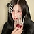 cheap Halloween Mask &amp; Props-Halloween Hands Bone Hair Clips Skeleton Claws Hair Clip Hairpin Horror Hair Clip Black White Skull Claw Hair Clip Exaggerated Carnival Party Claw Barrettes Women Girls Hair Accessories
