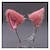 cheap Hair Styling Accessories-Handmade Plush Lolita Cat&#039;S Ears (Steamed Cat-Ear Shaped Bread) Headband Kc Hair Ornament Animal Ear Headdress Fox Ear Hair Clip