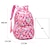 cheap Backpacks &amp; Bookbags-Women&#039;s Backpack School Bag Bookbag Commuter Backpack School Daily Geometric Pattern Nylon Large Capacity Durable Zipper Black Pink Blue