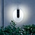 olcso Kültéri falilámpák-napelemes kültéri kerti lámpa vízálló fali lámpa kétféle világítási mód villa fali kerítés veranda udvari táj dekoráció 1/2db