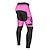 preiswerte Hosen, Shorts und Röcke für Frauen-21Grams Damen Fahrradhosen Fahhrad Unten MTB Mountain Rennrad Sport Graphic 3D-Pad Atmungsaktiv Schnelltrocknend Feuchtigkeitsableitung Violett Gelb Spandex Bekleidung Fahrradbekleidung