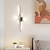 billiga LED-väggbelysning-lightinthebox led vägglampa 80cm inomhus minimalistisk linjär list väggfäste lång heminredningsarmatur inomhus väggtvätt lampor för vardagsrum sovrum varmvit 110-240v