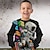 ieftine hanorace și hanorace 3D pentru băieți-Băieți 3D Grafic Desene Animate Astronaut Hanorca Manșon Lung Tipărire 3D Vară Toamnă Modă Șic Stradă Zilnic Poliester Copii 3-12 ani În aer liber Casual Zilnic Fit regulat