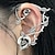 cheap Accessories-Rose Elf Ear Cuffs Flower Fairy Ear Accessories Adults&#039; Women&#039;s Punk Gothic for Halloween Carnival Party