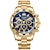 お買い得  クォーツ腕時計-男性 クォーツ 大きめ文字盤 腕時計 デジタルダイヤル ワールドタイム デコレーション ステンレス 腕時計