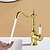 cheap Rotatable-Kitchen faucet - Single Handle One Hole Electroplated Standard Spout Centerset Retro Vintage / Minimalist Kitchen Taps