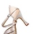 voordelige Latin dansschoenen-Dames Latin schoenen Professioneel Sprankelende schoenen Feest Stijlvol Sprankelend glitter Wijd uitlopende hak Open teen Gesp Volwassenen Geel Bruin Zwart amenel