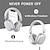 billiga Hörlurar för på och över örat-over-ear hörlurar trådlösa stereohörlurar miniatyrhörlurar för mobiltelefoner och datorer mjuka öronkåpor lätt vikt lämplig för långvarig användning