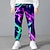 economico fondo 3d del ragazzo-Da ragazzo 3D Pop art Pantaloni Autunno Inverno Attivo Streetwear 3D Poliestere Bambino 3-12 anni Esterno Sport Informale Standard