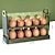 preiswerte Küchen-Aufbewahrung-Eieraufbewahrungsbox, Eieraufbewahrungsbehälter, 3-lagige Spring-Eierbox, 30-Gitter-Kühlschrank-Seitentür-Eieraufbewahrungsbox, Kühlschrank-Eierregal