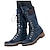 cheap Combat Boots-Women&#039;s Boots Biker boots Combat Boots Motorcycle Boots Outdoor Work Daily Solid Color Mid Calf Boots Winter Block Heel Chunky Heel Pointed Toe Casual Minimalism Industrial Style Walking PU Zipper