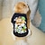 abordables Chaleco y Camisa Refrigerantes-Perros Gatos Camiseta Moda Fresco Impermeable Transpirable Suave Lavable Cómodo Exterior Víspera de Todos los Santos Casual Diario Ropa para perros for Bichón Frisé Pomerania Animal doméstico del