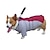 Χαμηλού Κόστους Ρούχα για σκύλους-μπουφάν σκύλου φθινόπωρο και χειμώνα ρούχα για κατοικίδια συν πόδια σκύλου βαμβακερό παλτό παλτό σκύλου αδιάβροχα ρούχα που τραβιέται προς τα πίσω ρούχα με φερμουάρ