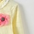 billige Sweatere og cardigans-Børn Pige Cardigan Blomstret udendørs Langærmet Blonder Mode Bomuld 3-7 år Sommer Hvid Gul Lyserød