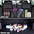 levne Organizéry do auta-1ks Organizér kufru auta se síťovanými kapsami s Multi-Pocket Udržujte auto čisté Tkanina Oxford Pro SUV Auto