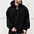 cheap Basic Hoodies-Men&#039;s Hoodie Black Hooded Plain Sports &amp; Outdoor Daily Holiday Streetwear Cool Casual Spring &amp;  Fall Clothing Apparel Hoodies Sweatshirts