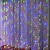 abordables Tiras de Luces LED-Cuerdas de Luces 100/200/300 LED 1 juego Blanco Cálido Blanco Rojo Luces de ventana / cortina / carámbano Vacaciones 5 V