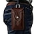 billige universal telefontaske-1 stk pu læder universal lodret læder telefonpose bælteclips hylster talje taske cover cover