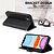 abordables Coques iPhone-téléphone Coque Pour iPhone 15 14 Pro Max Plus Étui Portefeuille Coque à Rabat avec Support Protection complète du corps Emplacement Carte Couleur Unie TPU faux cuir